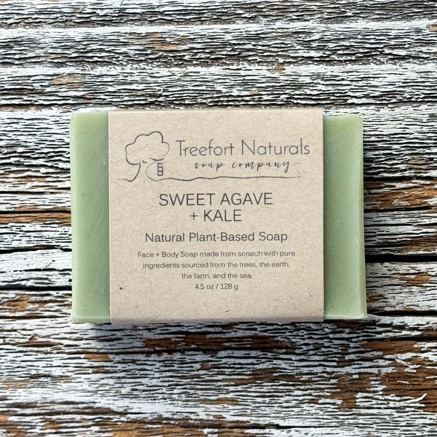 Sweet Agave + Kale Soap - Limited