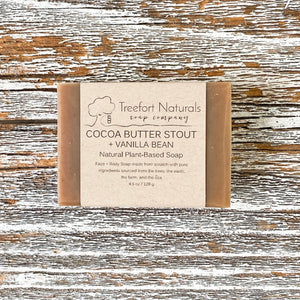 Cocoa Butter Stout + Vanilla Bean Soap - LIMITED